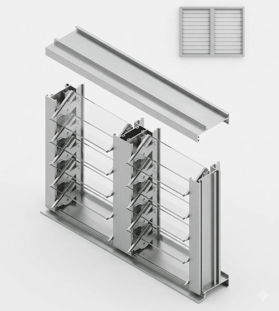 Ventana Celosia - Tipo A-76